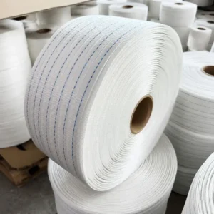 19mm high strength polyester woven strapping roll for industrial cargo securing