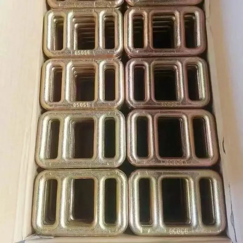 50mm forged lashing buckles packed in carton for bulk cargo securing supply and industrial applications