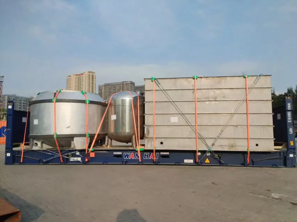 Heavy Industrial Equipment Cargo Securing