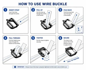 How to Use a Wire Buckle