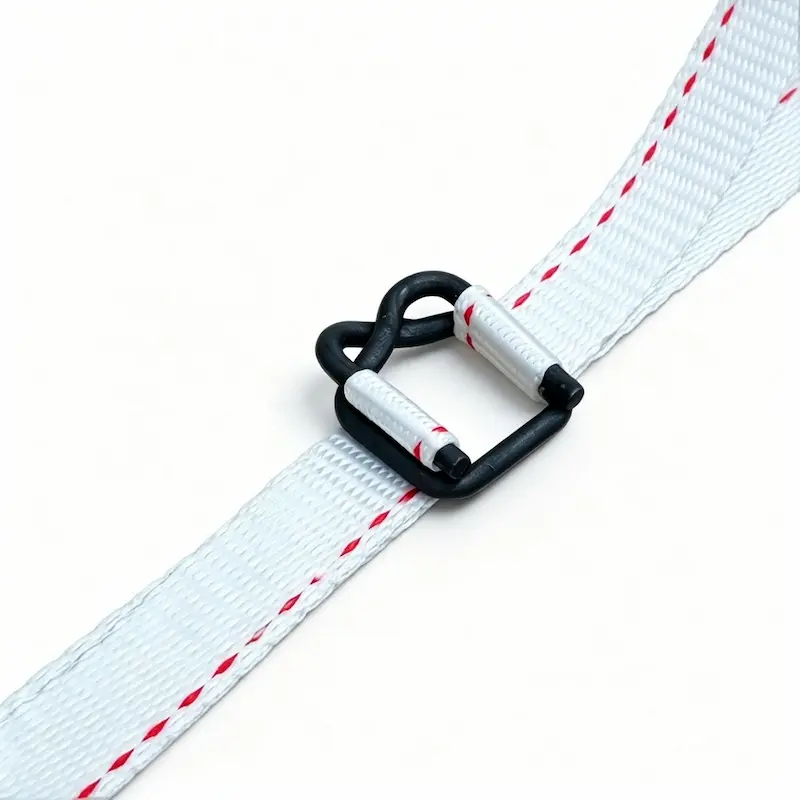 Polyester Woven Strapping with Phosphated Wire Buckle