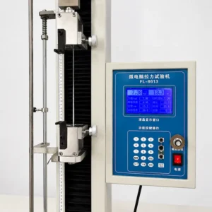 High tenacity polyester yarn tensile test for woven strapping manufacturing quality control