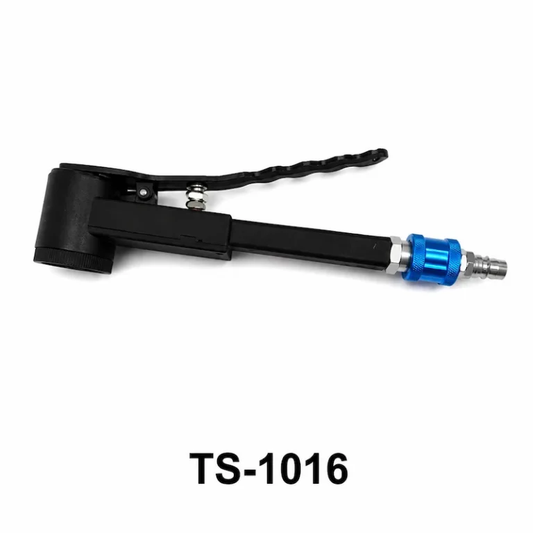 TS-1016 pneumatic inflation tool with quick connect fitting for dunnage air bag filling